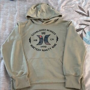 Hurley Green Sweatshirt Hoodie